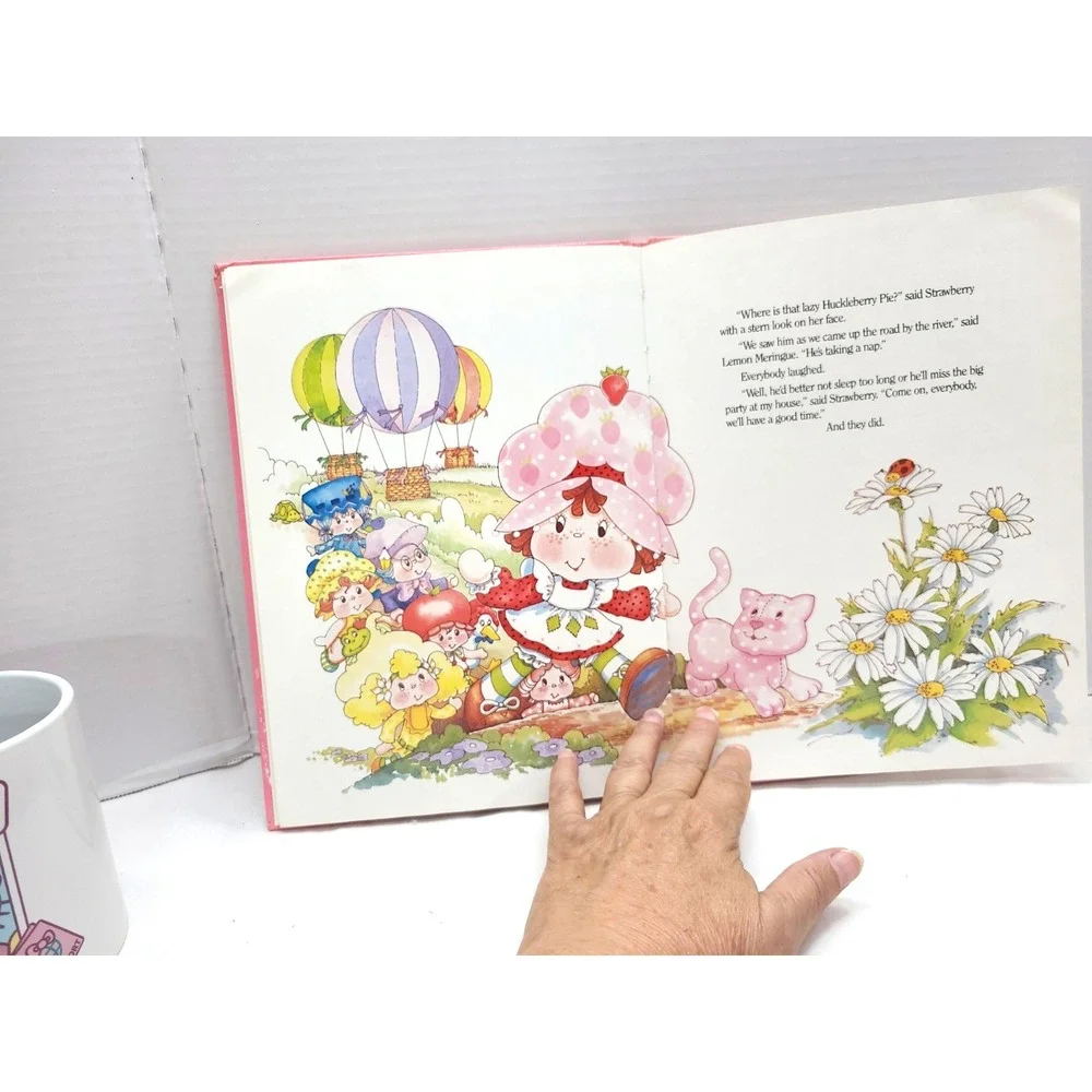 1983 Strawberry Shortcake & the Big Balloon Race Parker Brothers 1st Ed 1st Prin